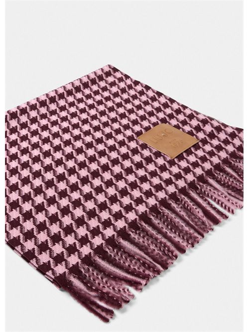 Stola pied de poule LIU JO | 2F5041T0300/M9822